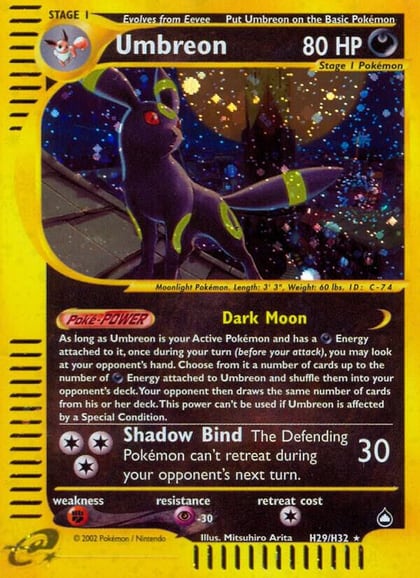 Umbreon (H29), Aquapolis H29/H32