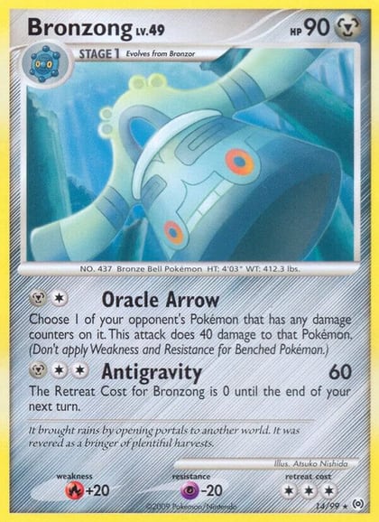 Bronzong (14), Arceus 14/99