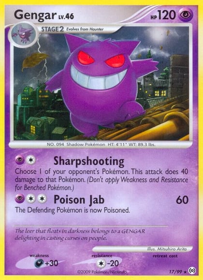 Gengar (17), Arceus 17/99