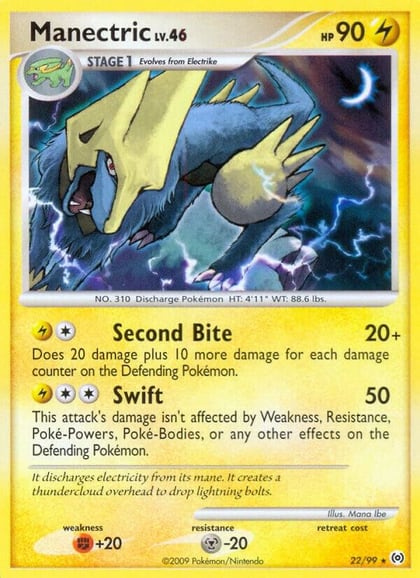 Manectric (22), Arceus 22/99
