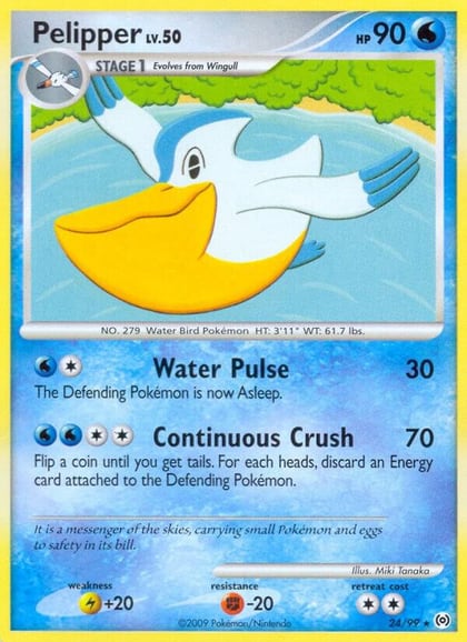 Pelipper (24), Arceus 24/99