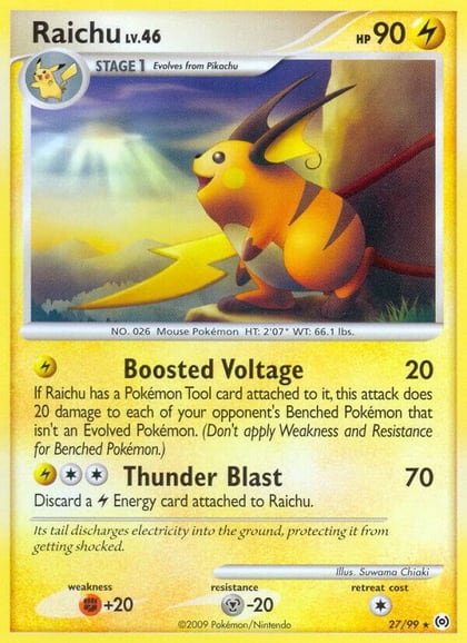 Raichu, Arceus 27/99