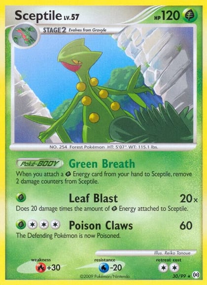 Sceptile (30), Arceus 30/99