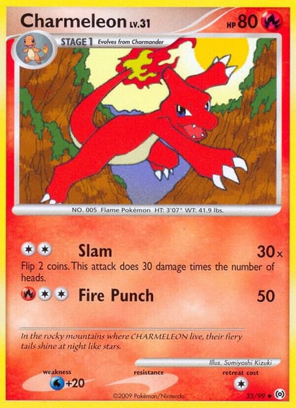 Charmeleon, Arceus 35/99