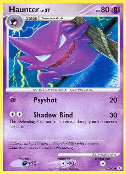 Haunter (42), Arceus 42/99