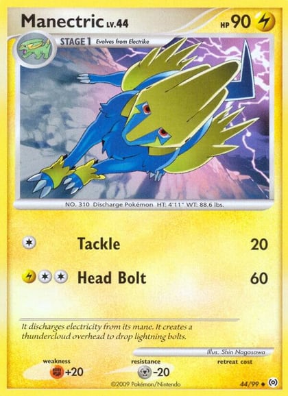 Manectric (44), Arceus 44/99