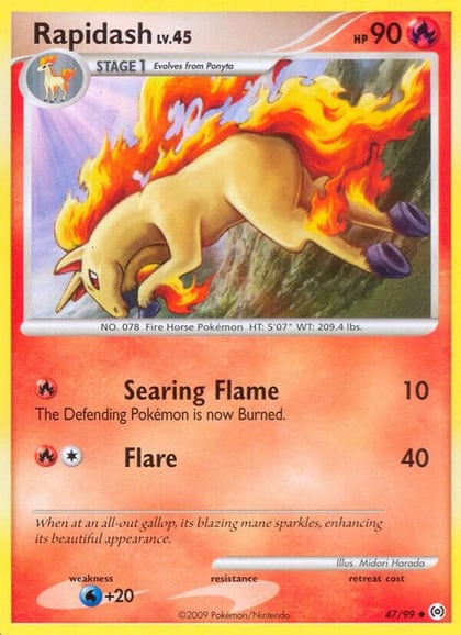 Rapidash (47), Arceus 47/99