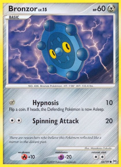 Bronzor (54), Arceus 54/99