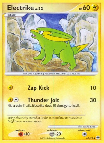 Electrike (62), Arceus 62/99