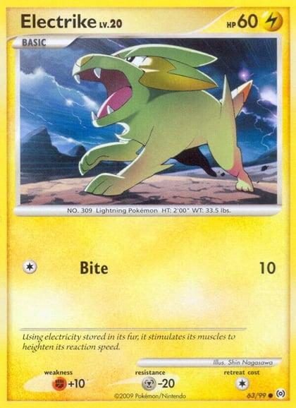 Electrike (63), Arceus 63/99