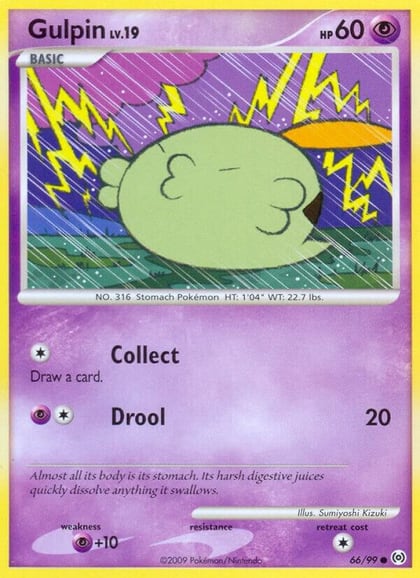 Gulpin (66), Arceus 66/99