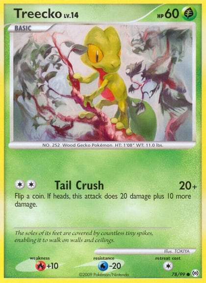 Treecko (78), Arceus 78/99
