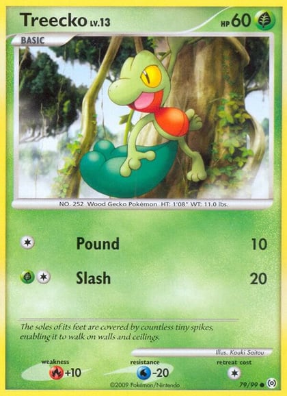 Treecko (79), Arceus 79/99
