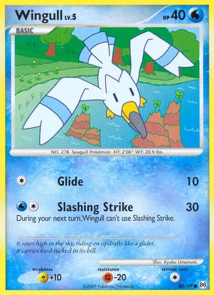 Wingull (80), Arceus 80/99