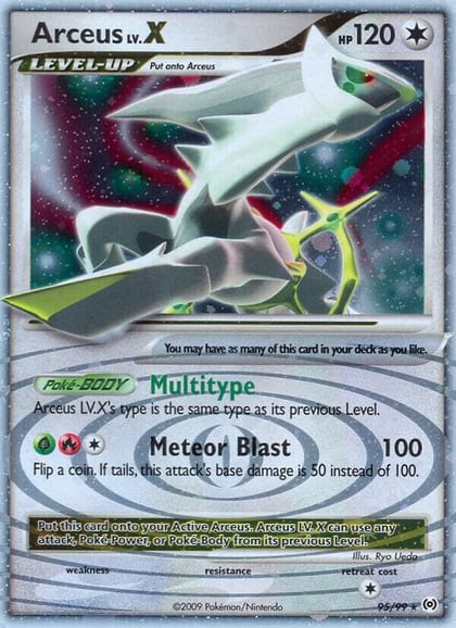 Arceus Lv.X (95), Arceus 95/99