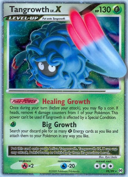 Tangrowth Lv.X, Arceus 99/99