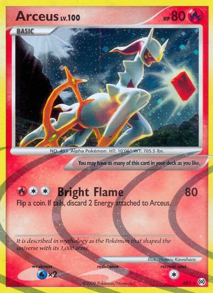 Arceus (AR3), Arceus AR3