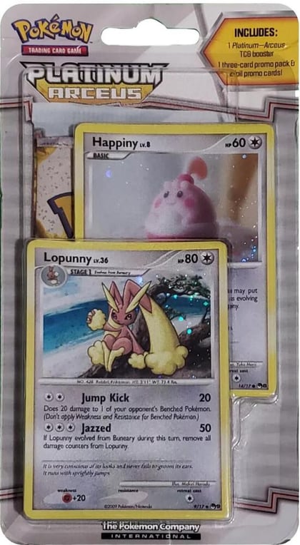 Arceus Blister Pack (Happiny & Lopunny), Arceus P645314
