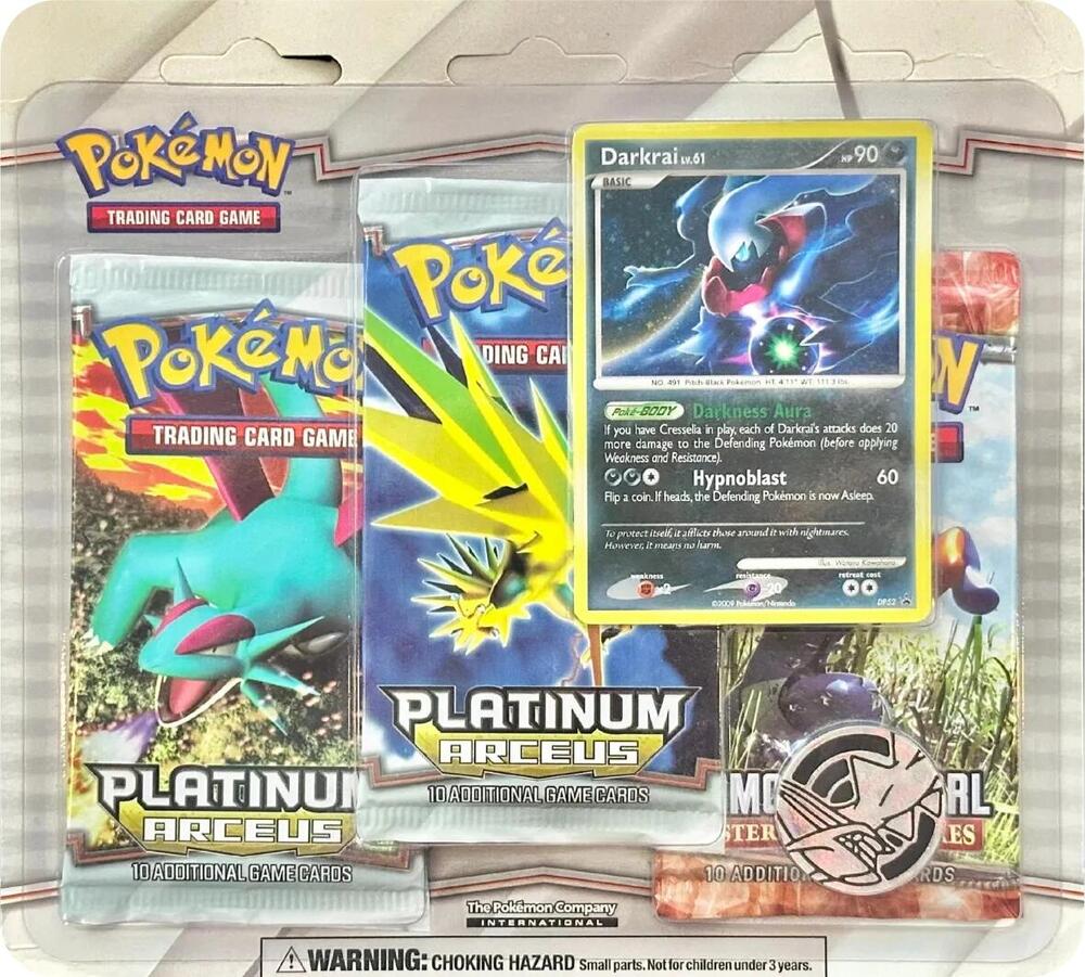 Arceus 3 Pack Blister [Darkrai], Arceus P659591