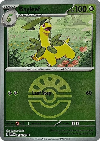 Bayleef (Friend Ball), ME: Ascended Heroes 009/217