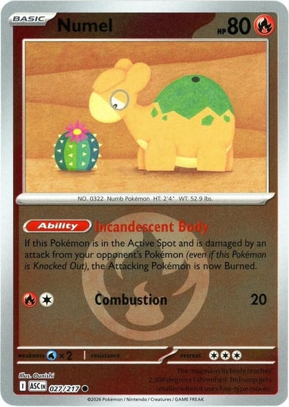 Numel - 027/217 (Energy Symbol Pattern), ME: Ascended Heroes 027/217