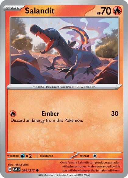 Salandit, ME: Ascended Heroes 034/217
