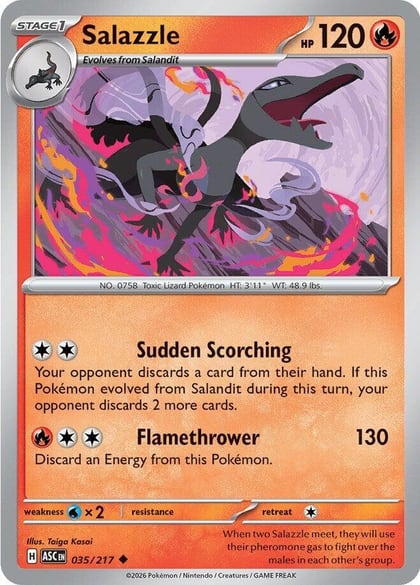 Salazzle - 035/217, ME: Ascended Heroes 035/217