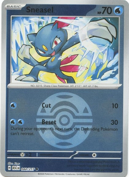 Sneasel (Dusk Ball), ME: Ascended Heroes 044/217