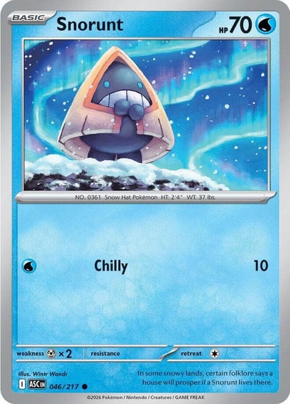 Snorunt - 046/217, ME: Ascended Heroes 046/217