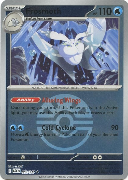 Frosmoth (Friend Ball), ME: Ascended Heroes 053/217
