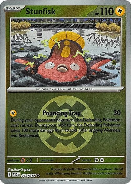 Stunfisk (Quick Ball), ME: Ascended Heroes 062/217