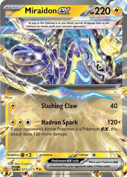 Miraidon ex, ME: Ascended Heroes 073/217