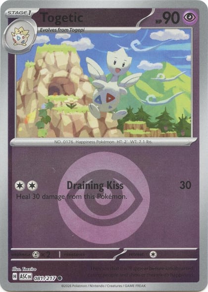 Togetic (Energy Symbol Pattern), ME: Ascended Heroes 081/217
