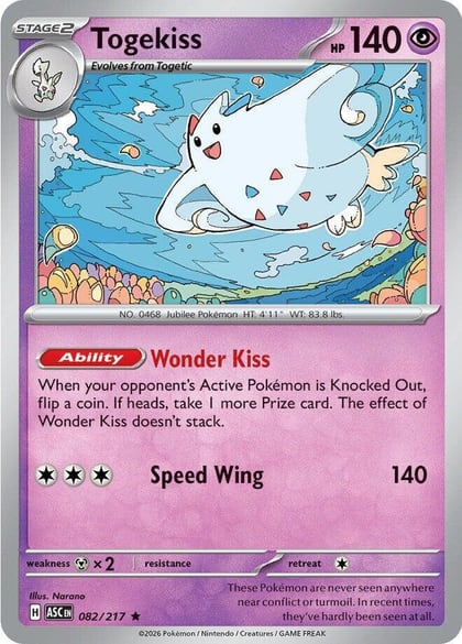 Togekiss - 082/217, ME: Ascended Heroes 082/217