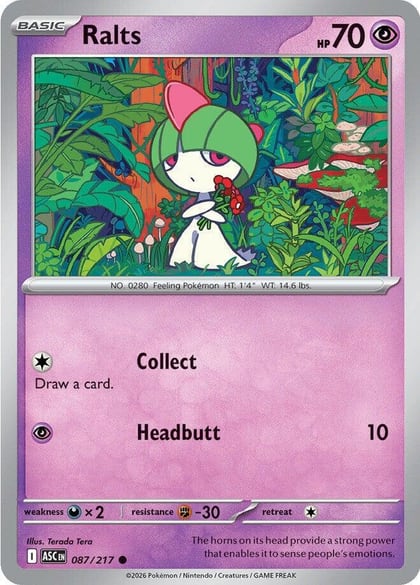 Ralts, ME: Ascended Heroes 087/217