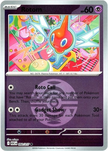 Rotom (Dusk Ball), ME: Ascended Heroes 092/217