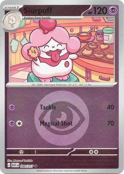 Slurpuff - 094/217 (Energy Symbol Pattern), ME: Ascended Heroes 094/217