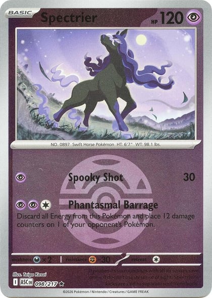 Spectrier (Dusk Ball), ME: Ascended Heroes 098/217