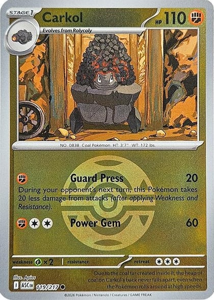 Carkol (Dusk Ball), ME: Ascended Heroes 119/217
