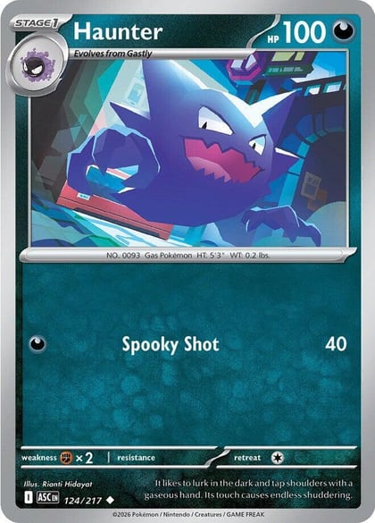 Haunter, ME: Ascended Heroes 124/217