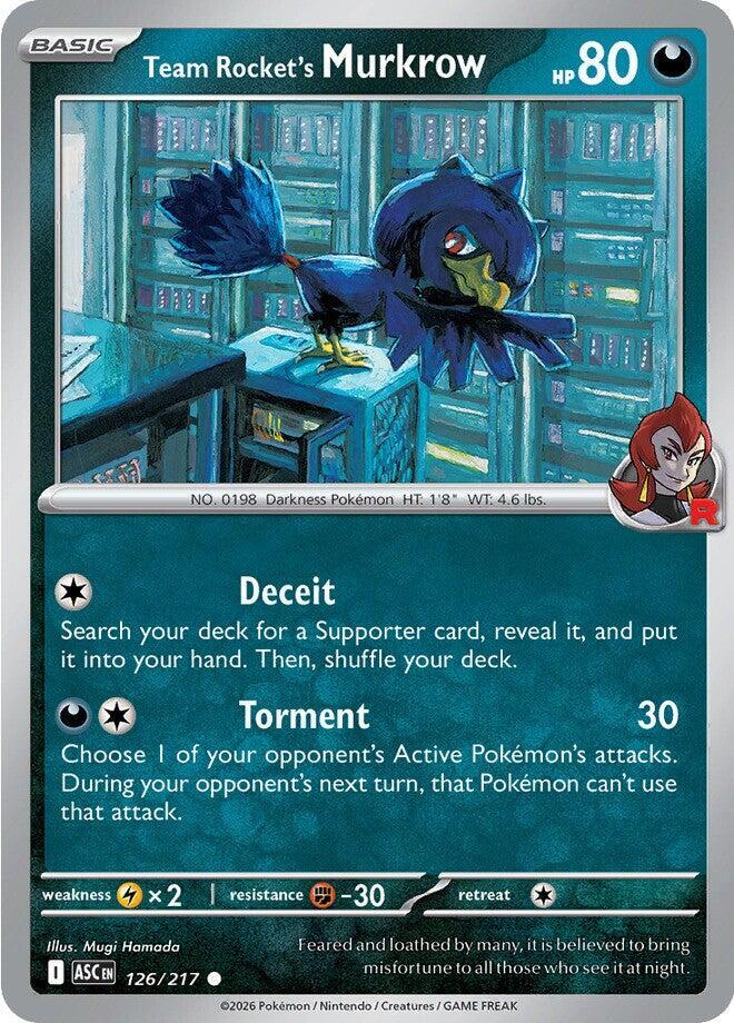Team Rocket's Murkrow, ME: Ascended Heroes 126/217