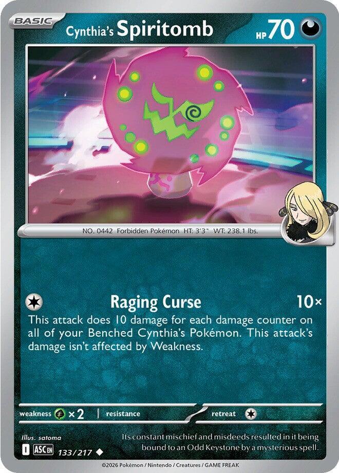 Cynthia's Spiritomb - 133/217, ME: Ascended Heroes 133/217