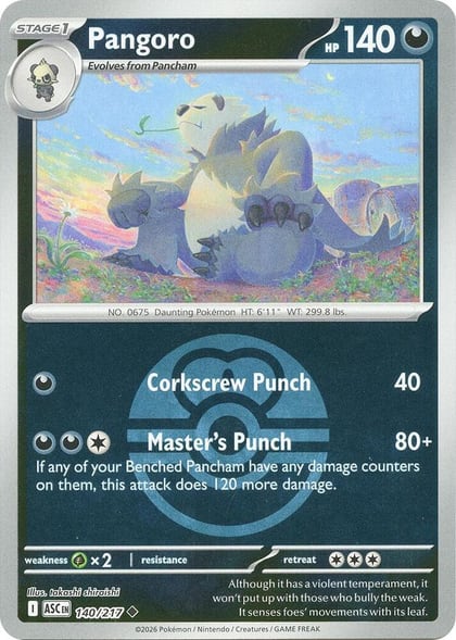 Pangoro (Love Ball), ME: Ascended Heroes 140/217