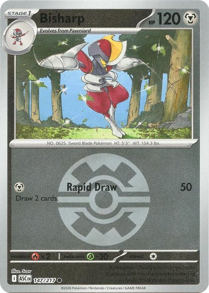 Bisharp (Quick Ball), ME: Ascended Heroes 147/217