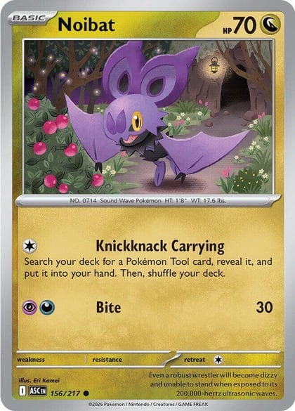 Noibat, ME: Ascended Heroes 156/217