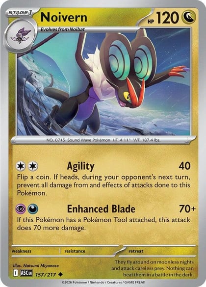 Noivern, ME: Ascended Heroes 157/217