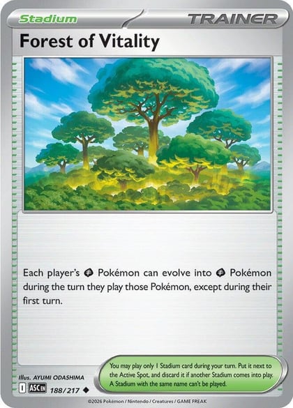 Forest of Vitality, ME: Ascended Heroes 188/217