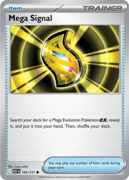 Mega Signal, ME: Ascended Heroes 193/217