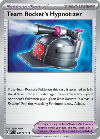 Team Rocket's Hypnotizer, ME: Ascended Heroes 206/217