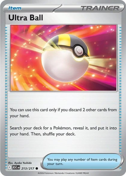 Ultra Ball - 213/217, ME: Ascended Heroes 213/217